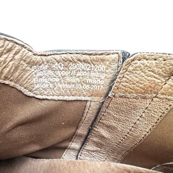 Dansko Liberty Buttery Soft Laser Cut Leather Ankle Boots Women's Size 40/9.5-10 - Picture 9 of 9